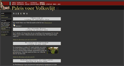 Desktop Screenshot of paleisvoorvolksvlijt.nl